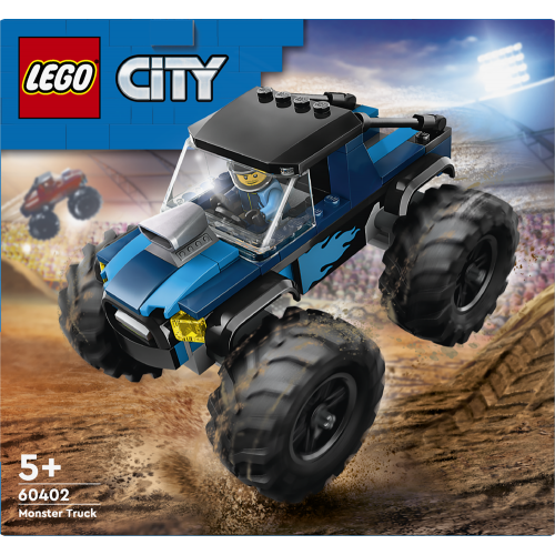 Blue Monster Truck