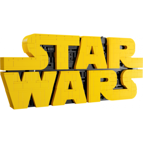 Brick Built Star Wars Logo