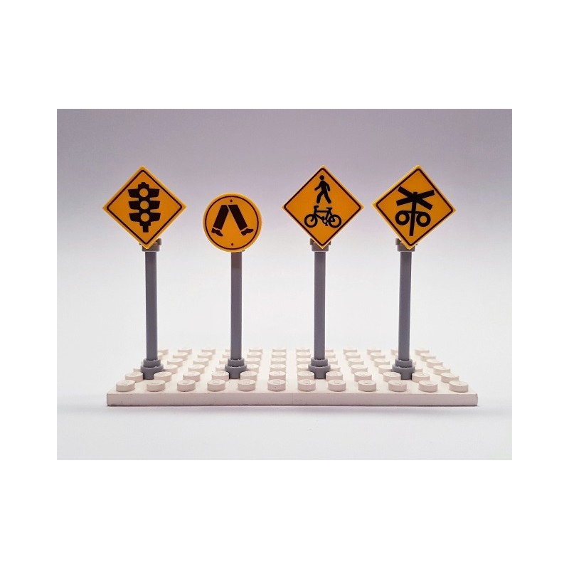 Lego Duplo Road Signs 