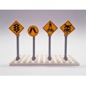 LEGO Custom Printed Crossing Road Signs