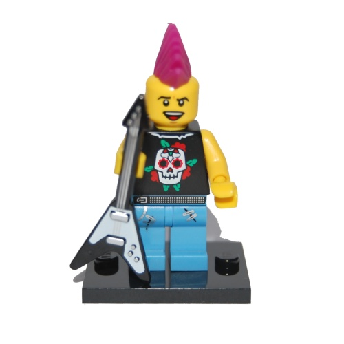 Punk Rocker - LEGO Series 4 Collectible Minifigure