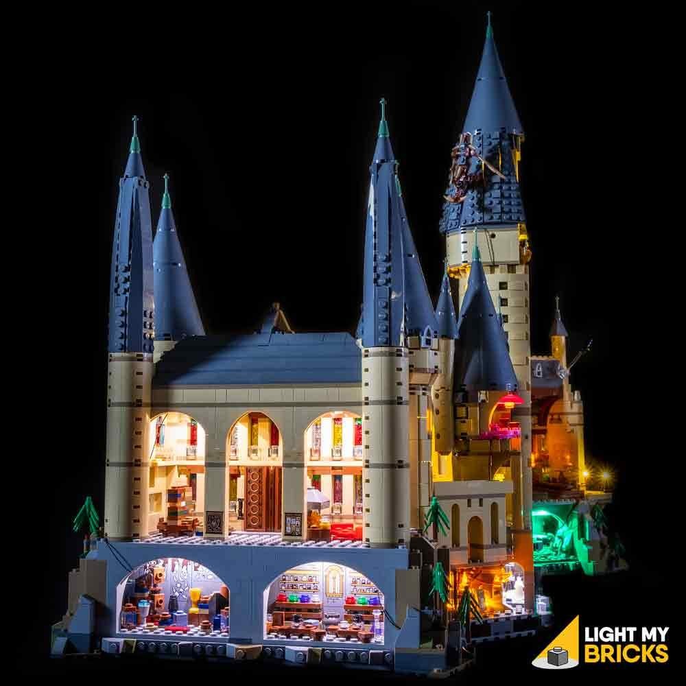 brickled Light Kit for Lego Hogwarts Castle 71043 Lego Set not Included 
