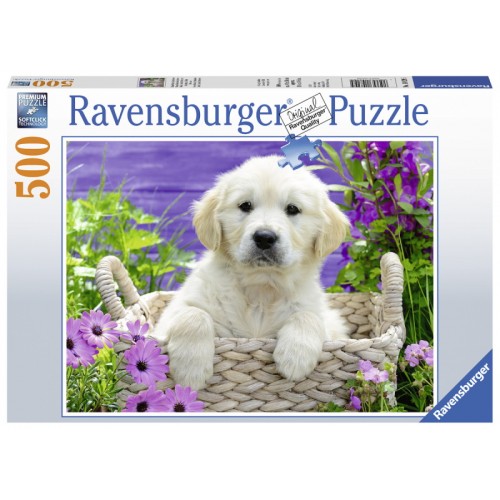 Ravensburger - Sweet Golden Retriever 500pc Jigsaw 148295