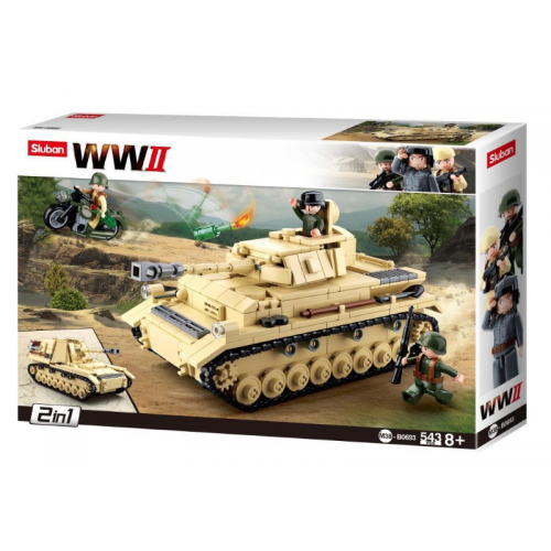 WW2 Tank Panzer IV/Hummel