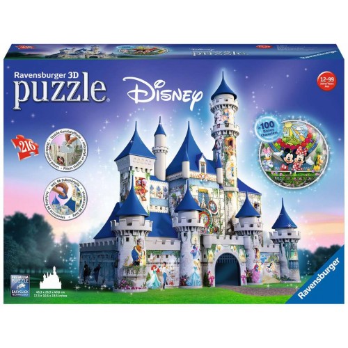 Ravensburger Disney Castle 3D Puzzle 216pc