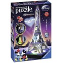 Effiel Tower at Night Mickey & Minnie Edition 216 pc 3D Puzzle 
