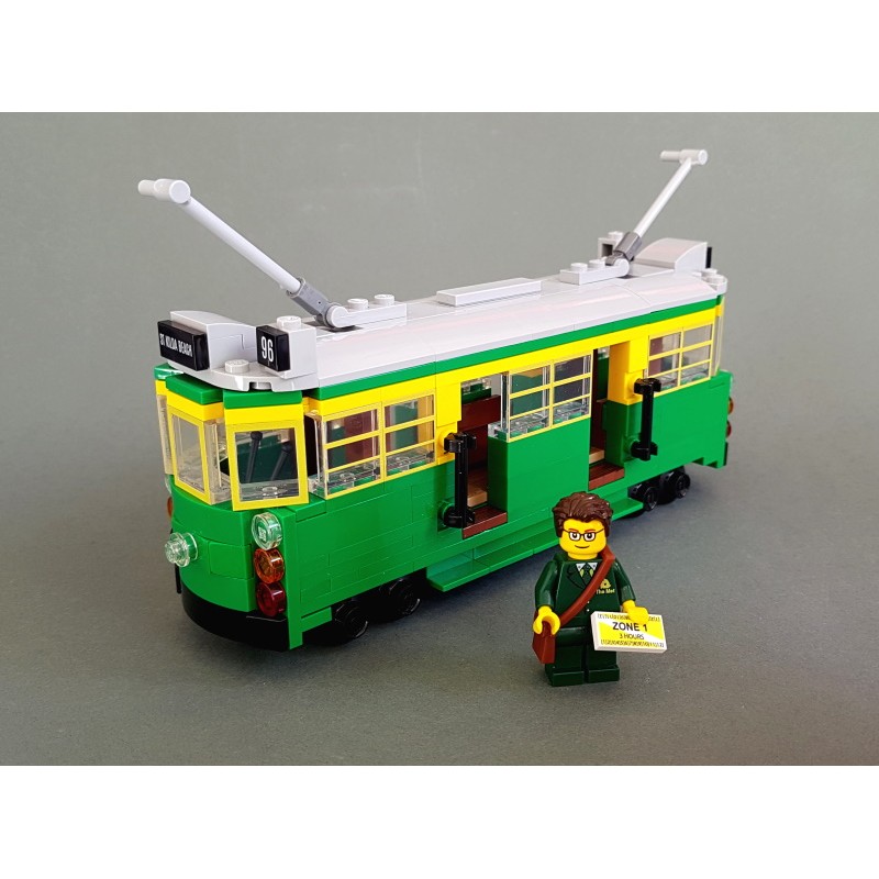 Lego tram hot sale set