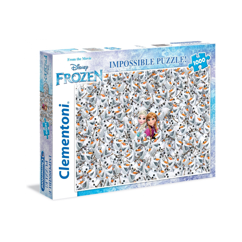 Puzzle Impossible Frozen, 1 000 pieces