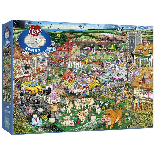 I Love Spring 1000pc Puzzle