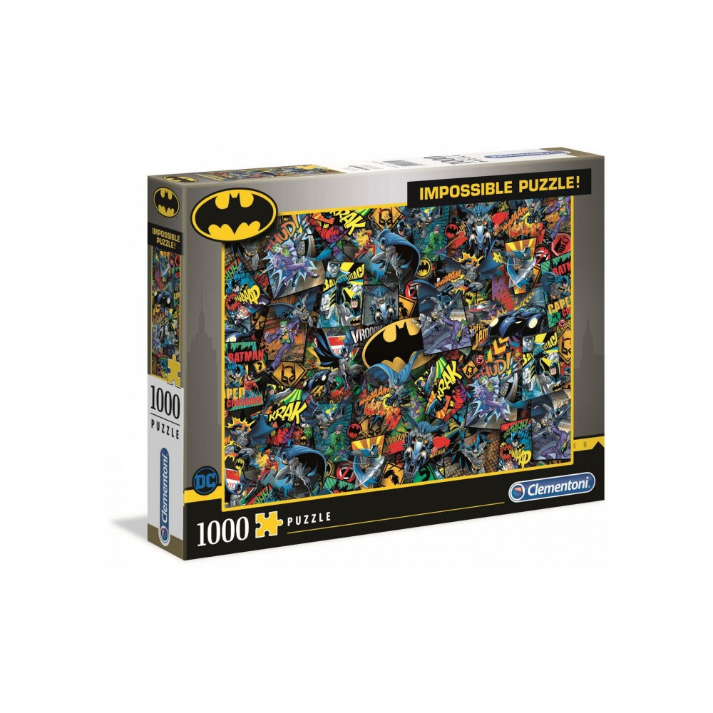 NEW Clementoni 39575 Impossible Puzzle Batman 1000 Pieces 