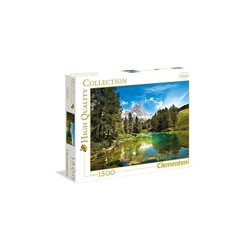 Blue Lake, 1500 Piece Jigsaw Puzzle