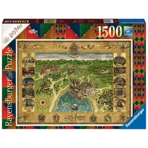 Hogwarts Map -1500pc...