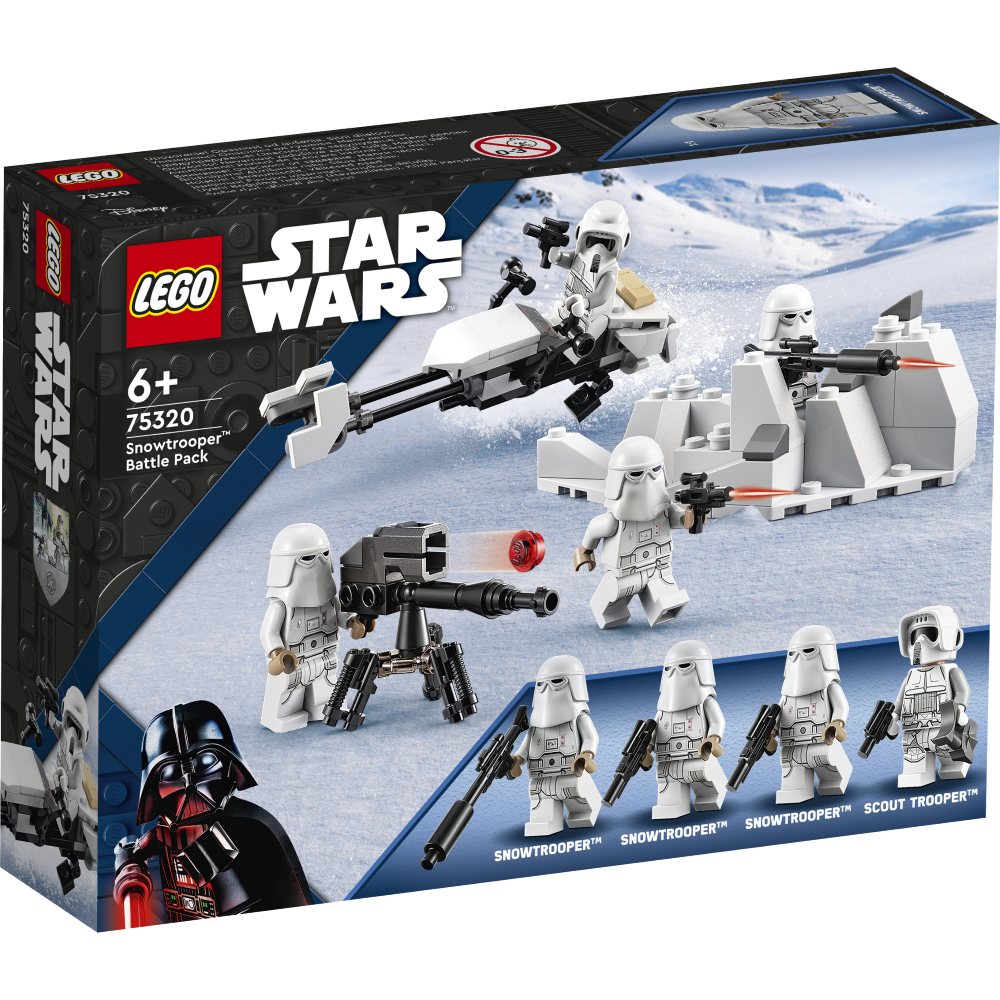 custom lego snowtrooper