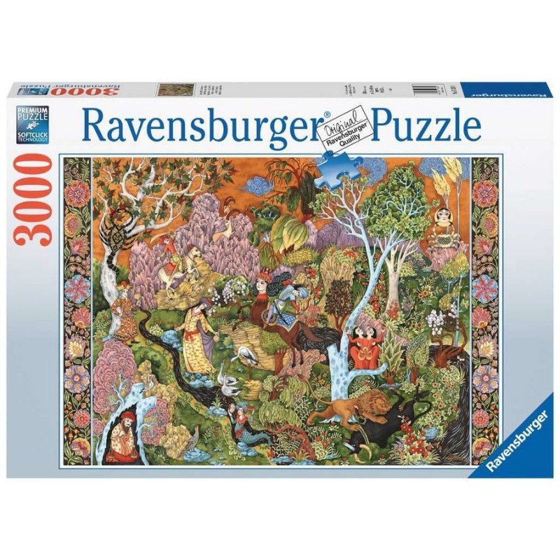 Ravensburger 1000 Pieces Fantasy Glitter Pieces Puzzle Multicolor