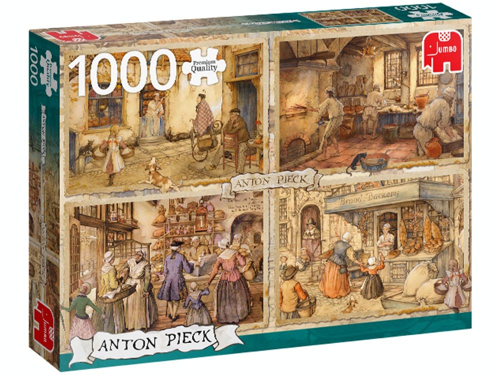 Anton Pieck Bakers From the 19th Century - Jumbo 1000 pcs