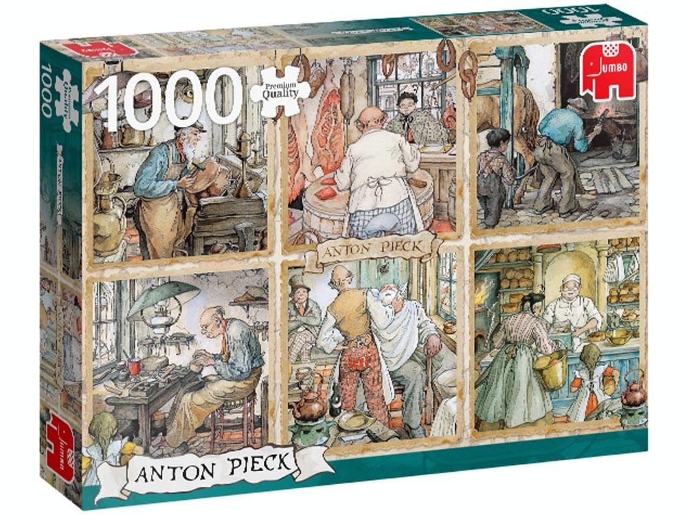 Anton Pieck - Craftmanship - Jumbo 1000 pcs