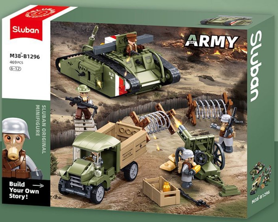 Army WW1 Mark V Tank Offensive