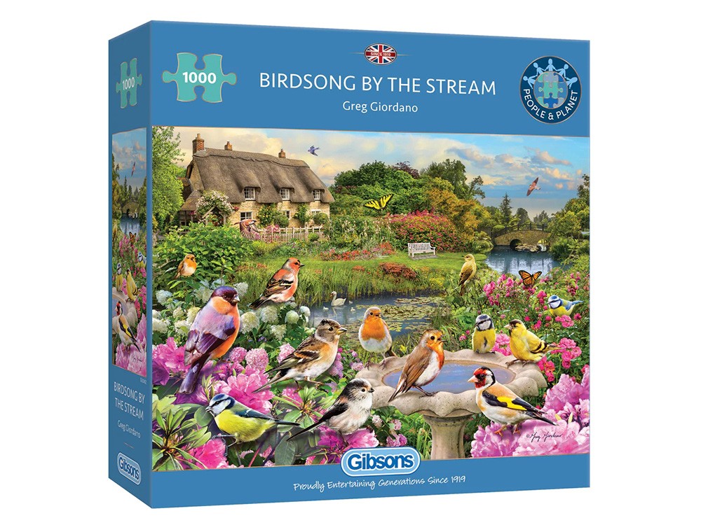 Birdsong by the Stream - Gibsons 1000pc Puzzle
