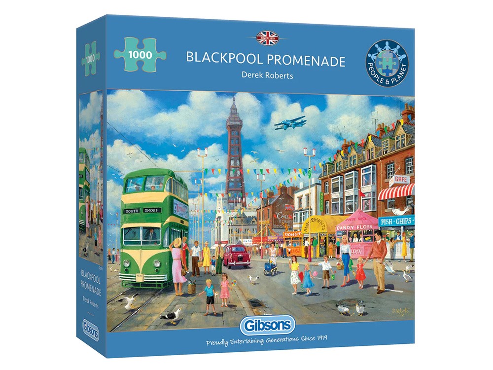 Blackpool Promemade - Gibsons 1000pc Puzzle