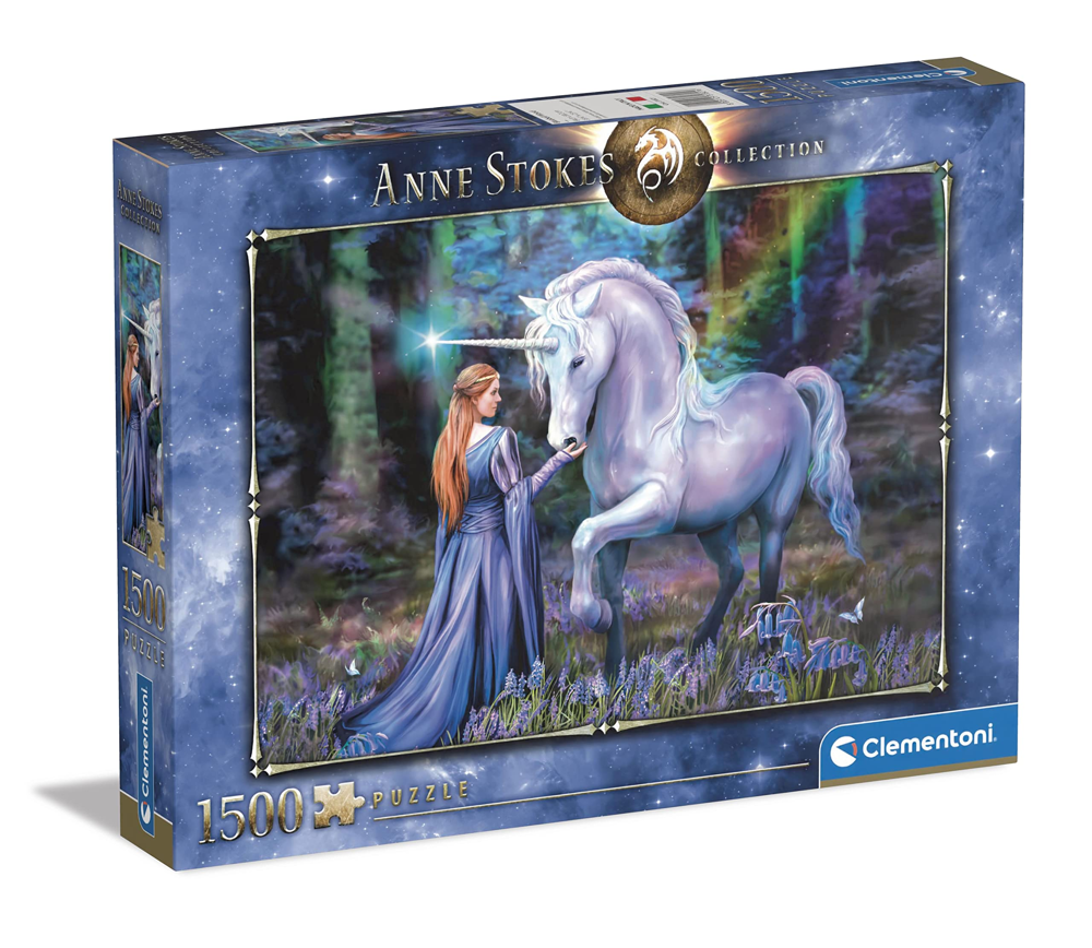 Blue Bell Woods (Anne Stokes) Clementoni 1500pc Jigsaw