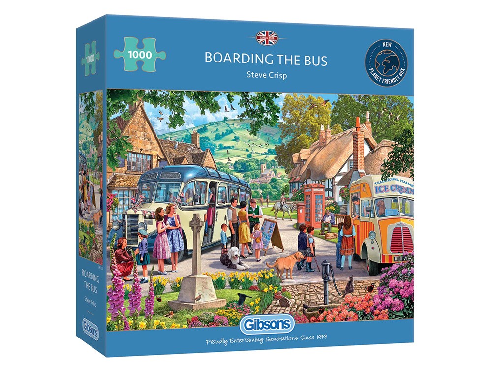 Boarding the Bus - Gibsons 1000pc Puzzle