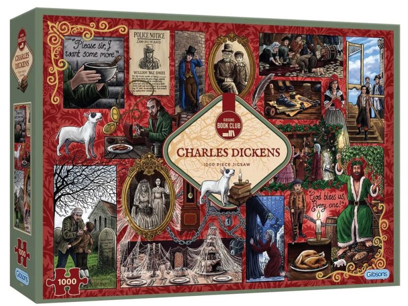 Book Club Charles Dickens Gibsons 1000pc Puzzle