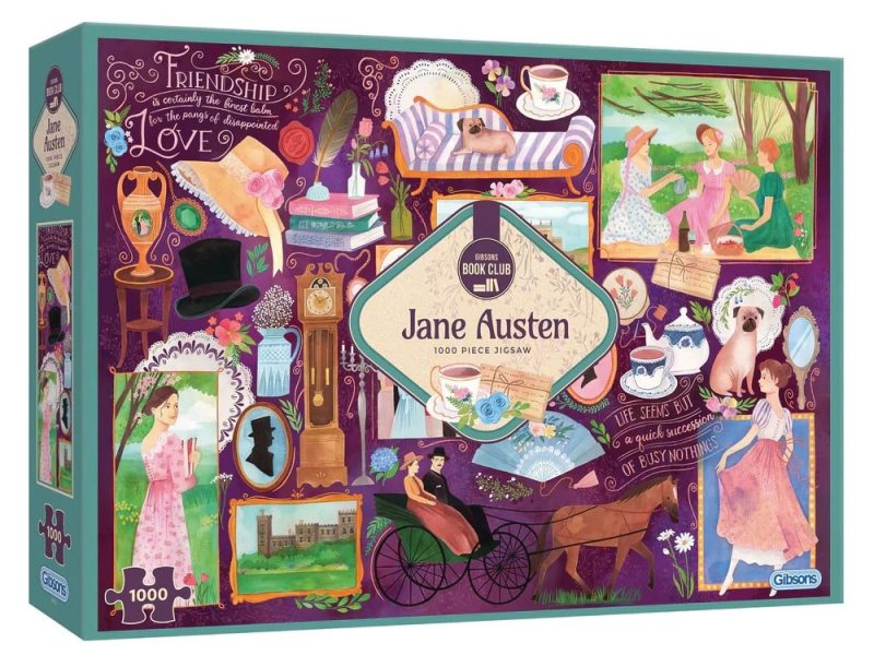 Book Club Jane Austen Gibsons 1000pc Puzzle