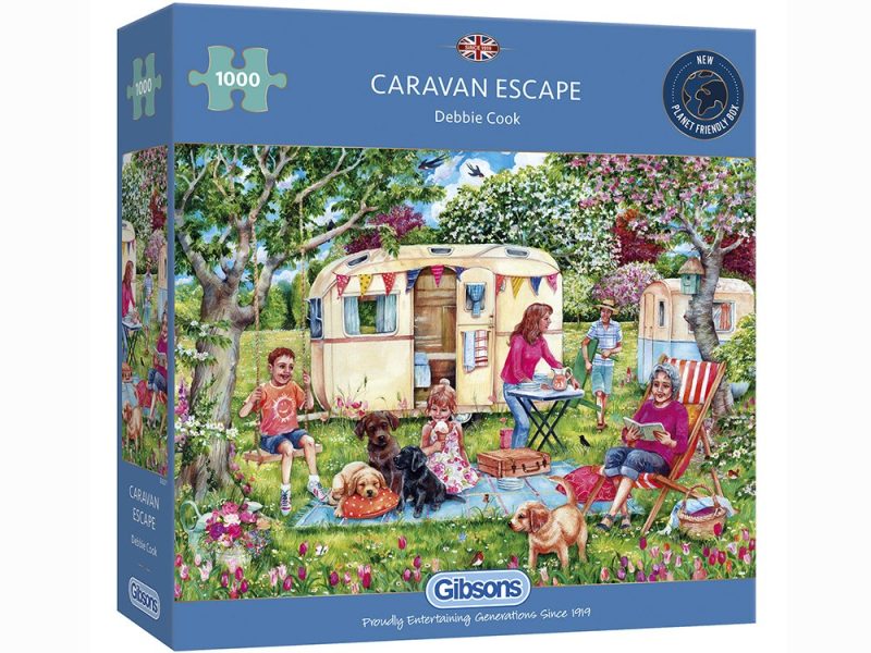 Caravan Escape 1000pc Puzzle