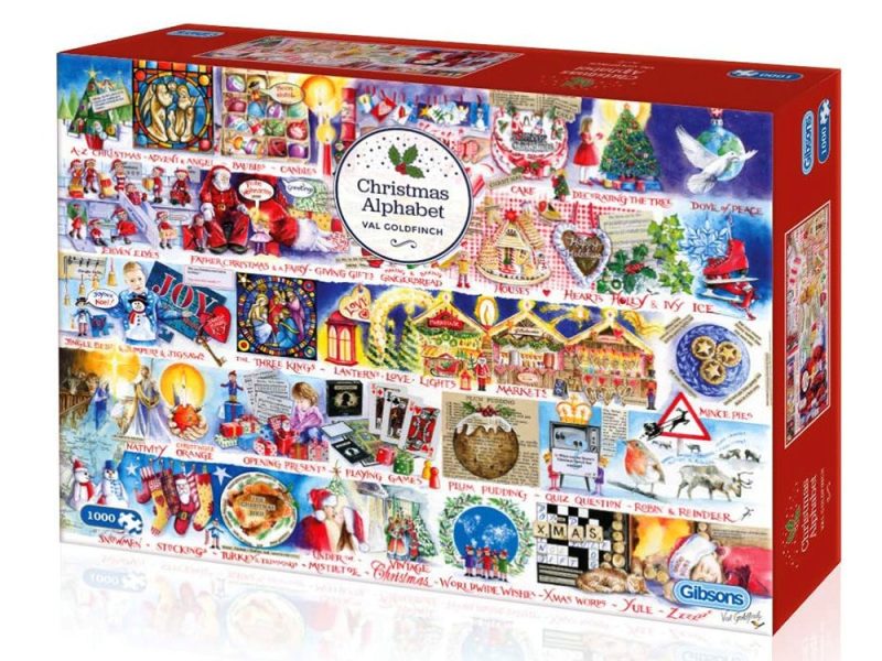 Christmas Alphabet - Gibsons 1000pc Puzzle