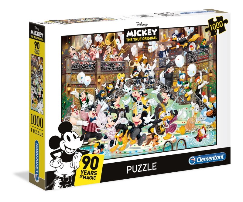 Clementoni Disney Mickey Mouse 90 Years of Magic 1000pc Jigsaw