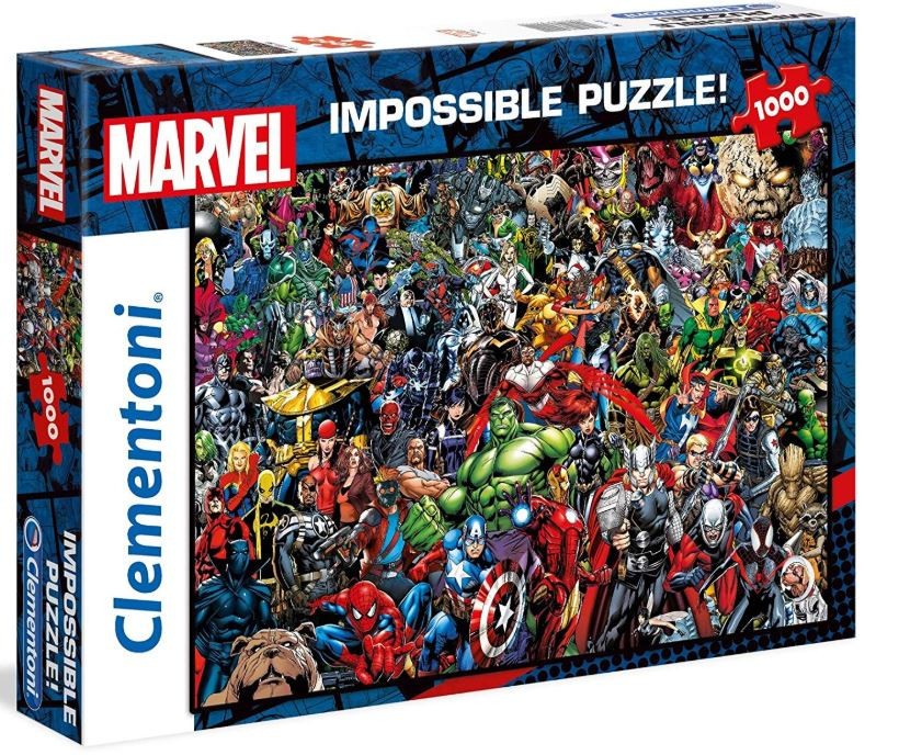 Clementoni Marvel Impossible 1000pc Jigsaw