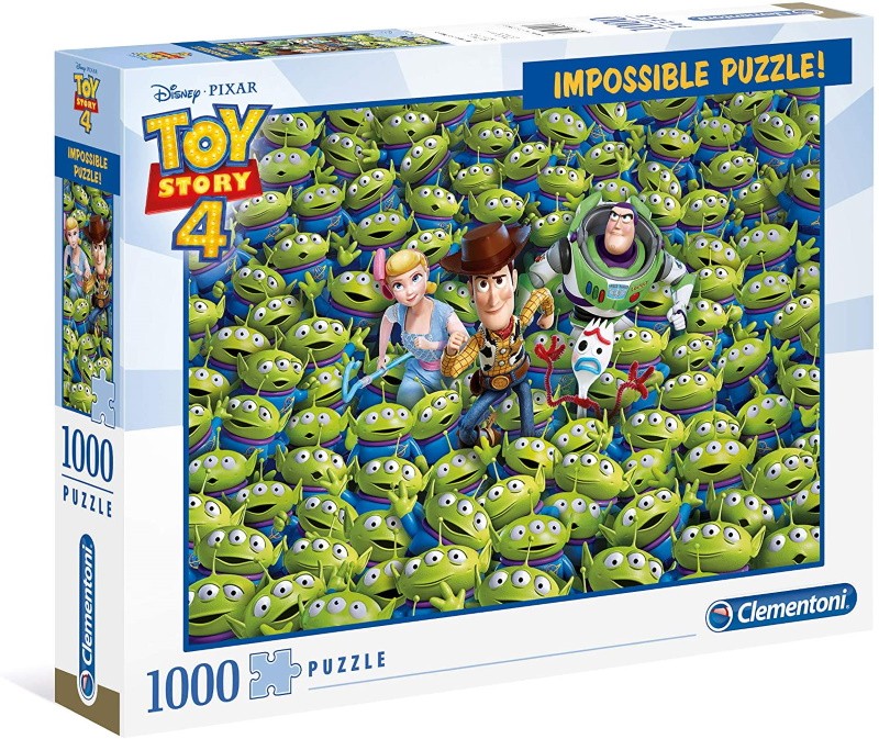 Clementoni Toy Story 4 Impossible 1000pc Jigsaw