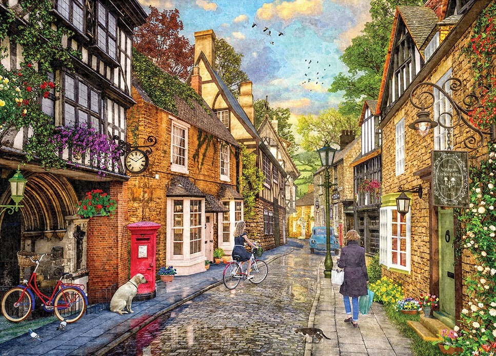 Cobblestone Corner - 'Meadow Hill Lane' Holdson 1000 piece puzzle