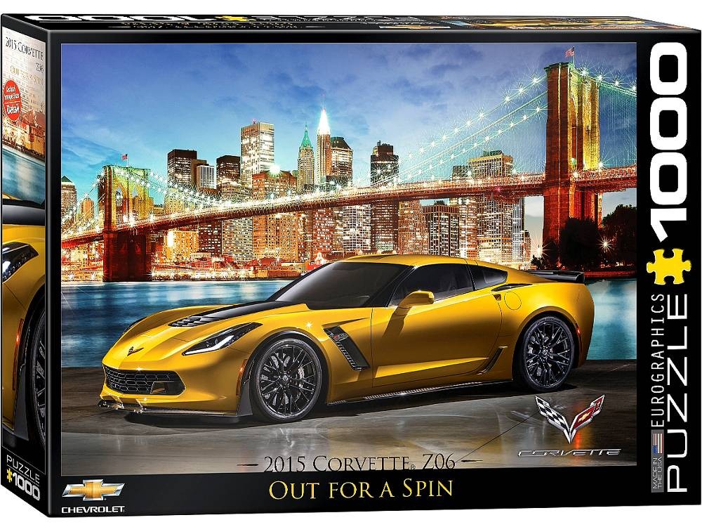 Corvette Z06 in New York - Eurographics 1000pc puzzle