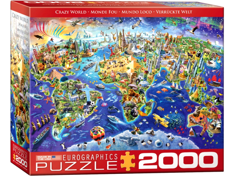 Crazy World - Eurographics 2000pc puzzle