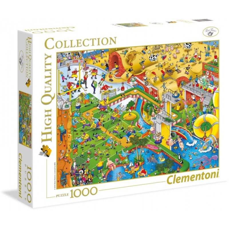 Crowded Puzzle: Complex Sports Clementoni  1000pc Jigsaw