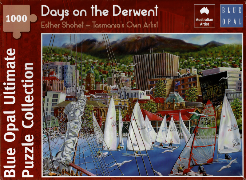 Days on the Derwent - Esther Shohet - 1000 Piece Puzzle