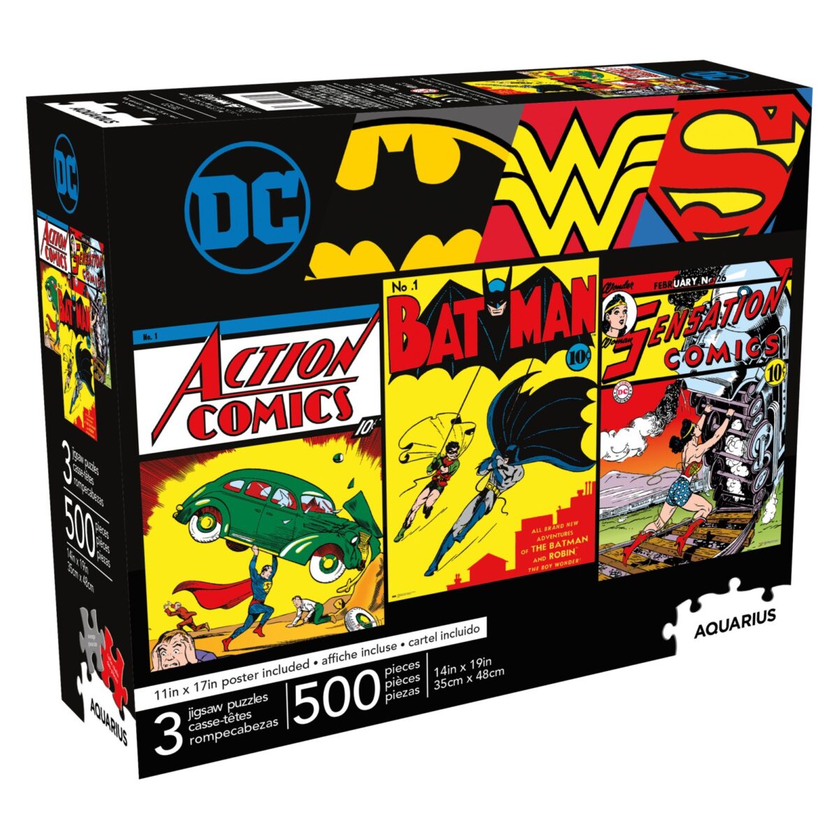 DC Comics 500 pieces (3 in the Assortment) Aquarius Puzzle