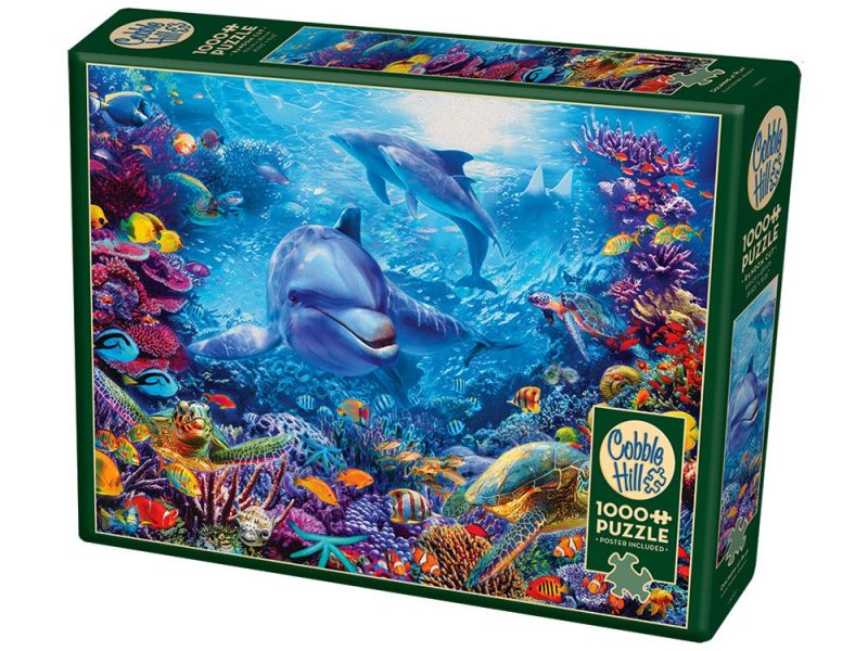 Dolphins at Play - Cobble Hill 1000pc Puzzle