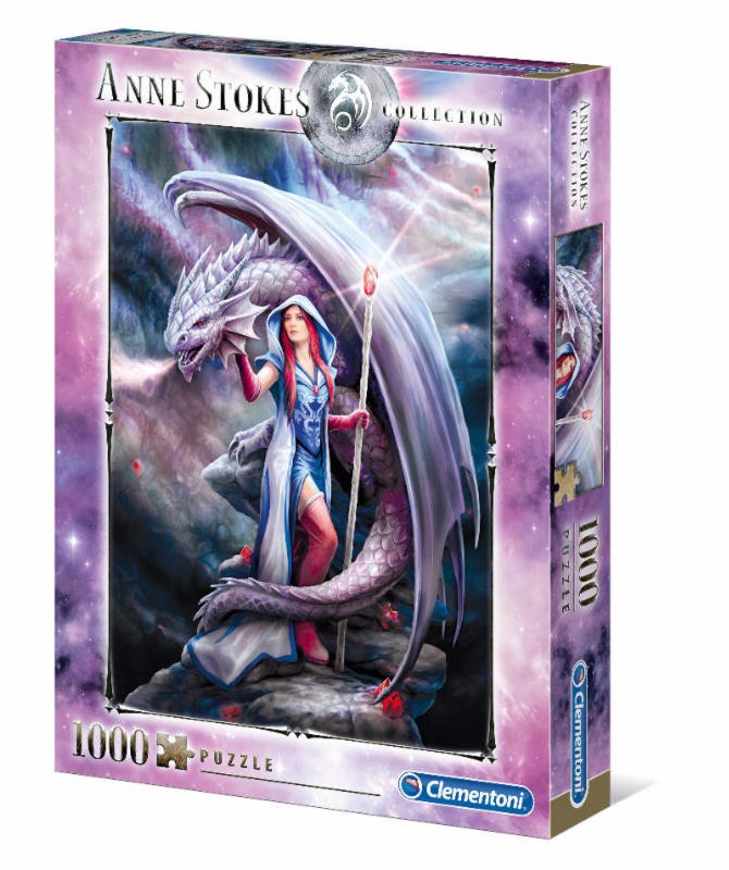 Dragon Mage (Anne Stokes)Clementoni 1000pc Jigsaw