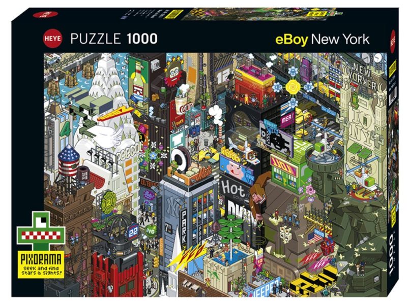 eBoy New York Quest 1000pc Heye Puzzle