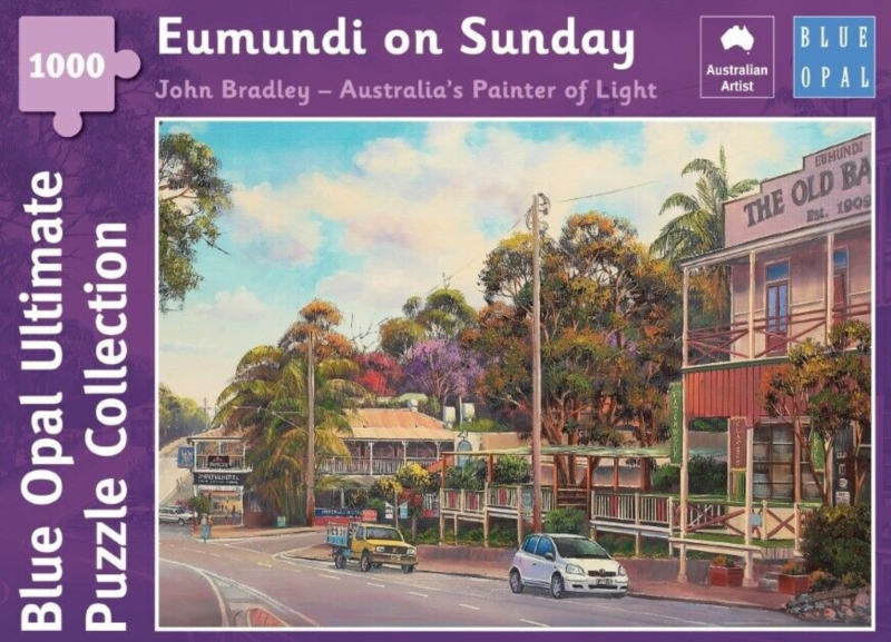 Eumundi on Sunday John  Bradley - 1000 Piece Puzzle