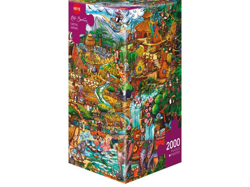 Exotic Safari 2000pc Heye Puzzle