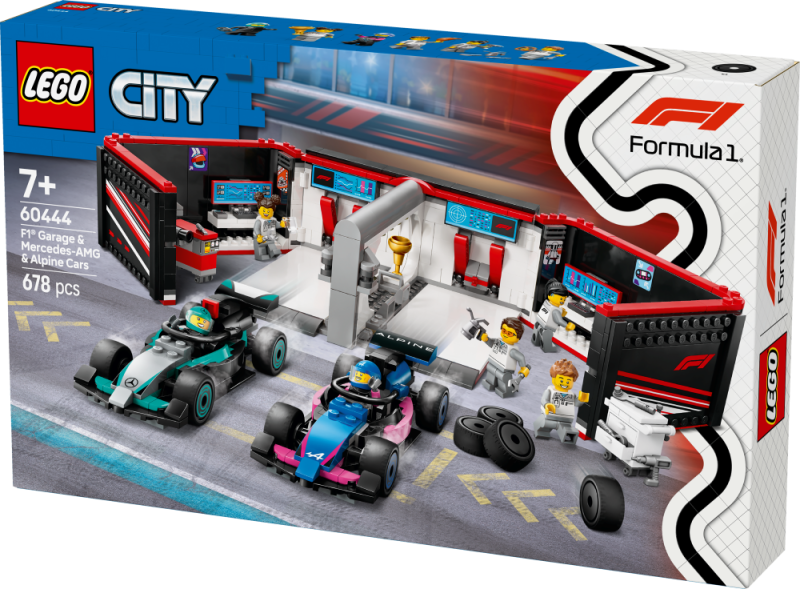 F1® Garage & Mercedes-AMG & Alpine Cars