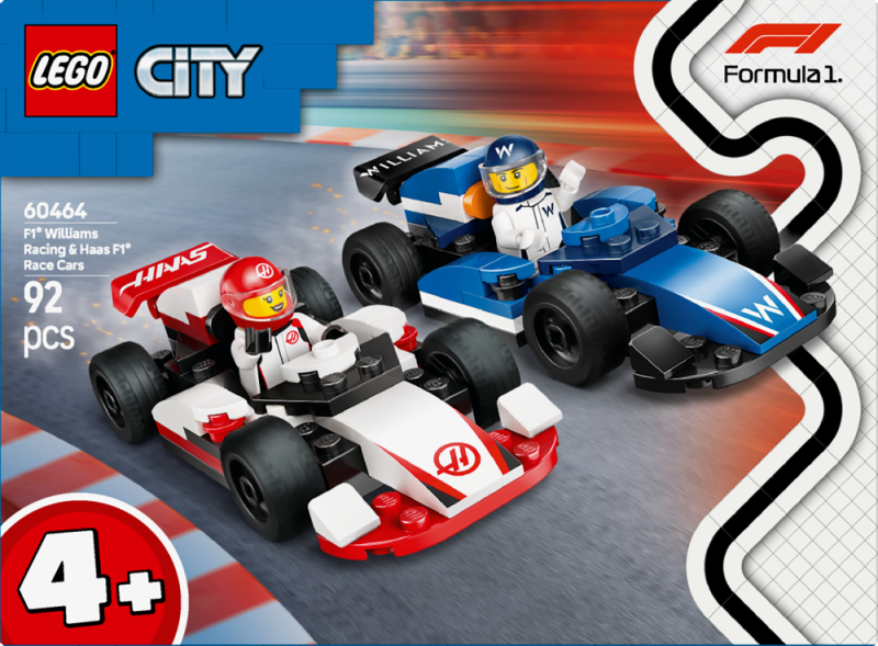F1® Williams Racing & Haas F1® Race Cars