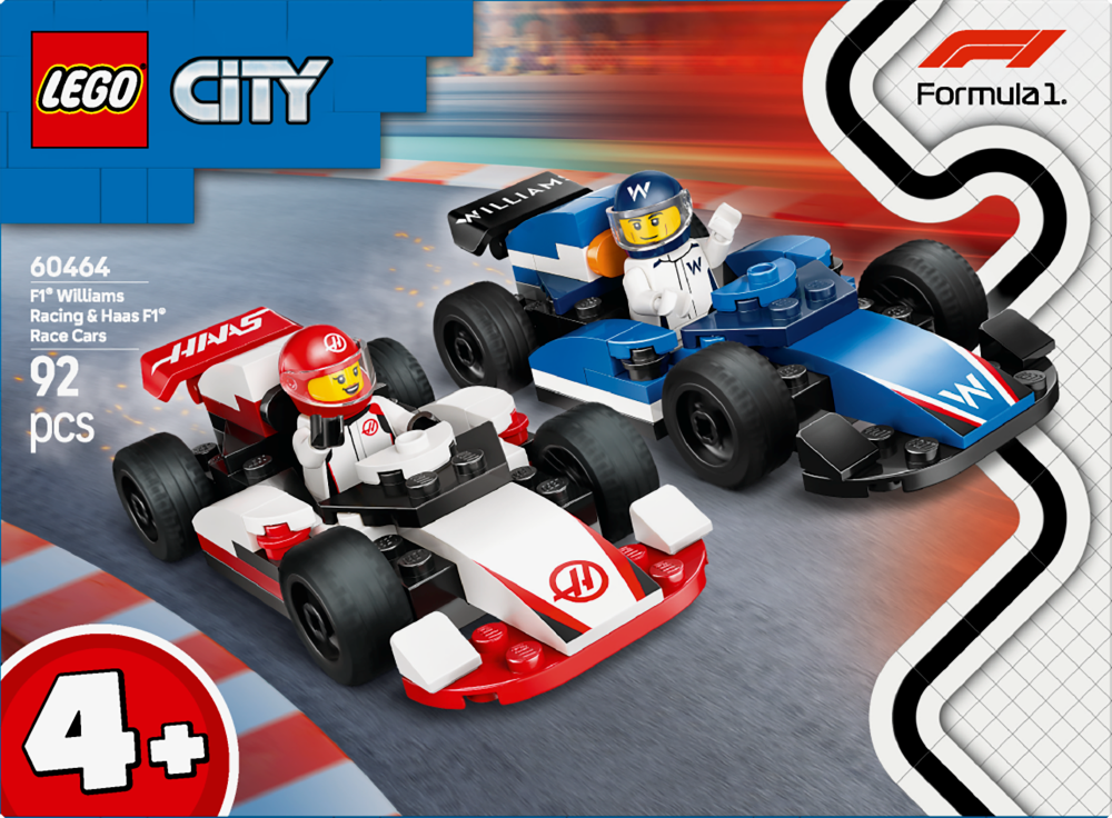 F1® Williams Racing & Haas F1® Race Cars