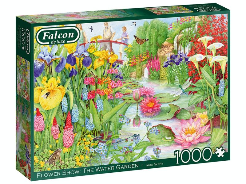 Flower Show: The Water Garden - Falcon de luxe 1000pc Puzzle