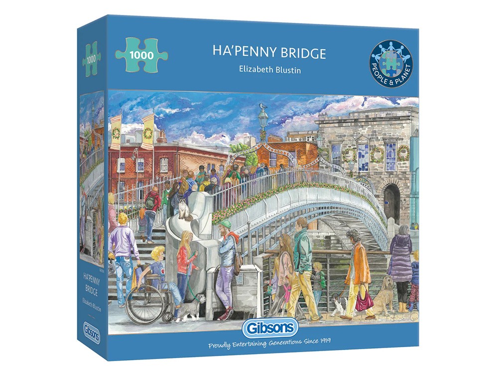 Ha'Penny Bridge - Gibsons 1000pc Puzzle