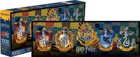Harry Potter Crests Slim Aquarius Puzzle 1000 pieces