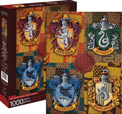 Harry Potter Crests1000 pieces Aquarius Puzzle